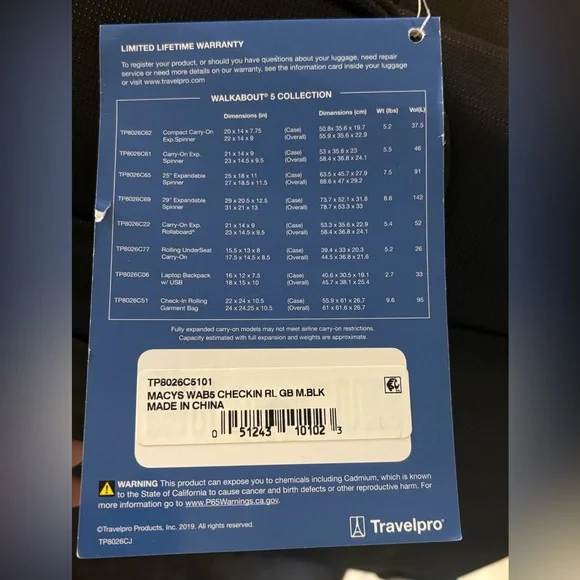 Travelpro Maxlite 5 Carry-On Rolling Garment Bag - Picture 14 of 14